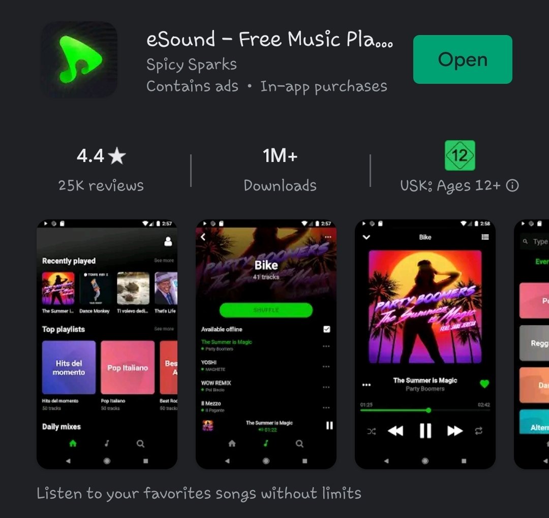 free your music app